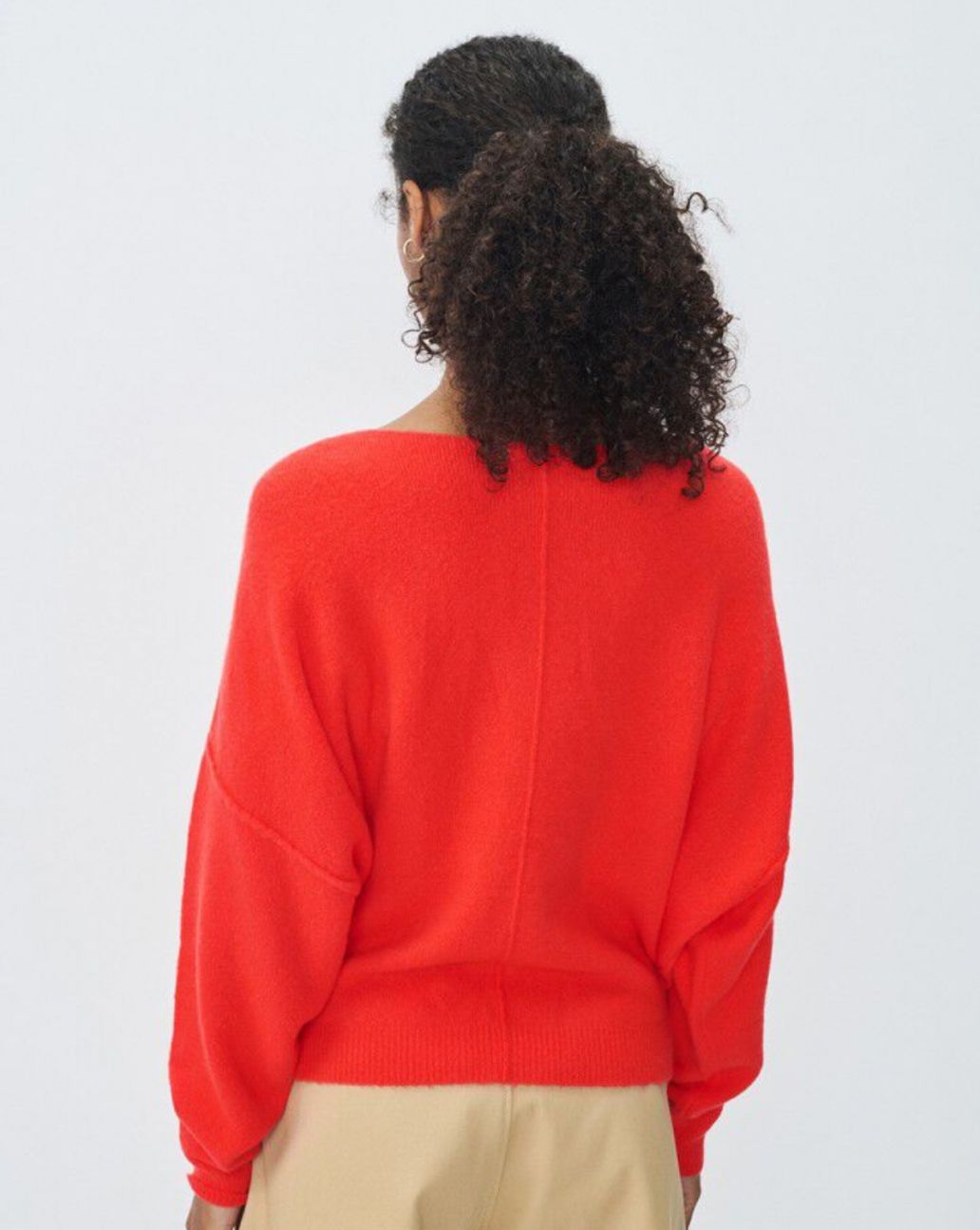 American Vintage Trui Damsville DAM225E25 Oranje