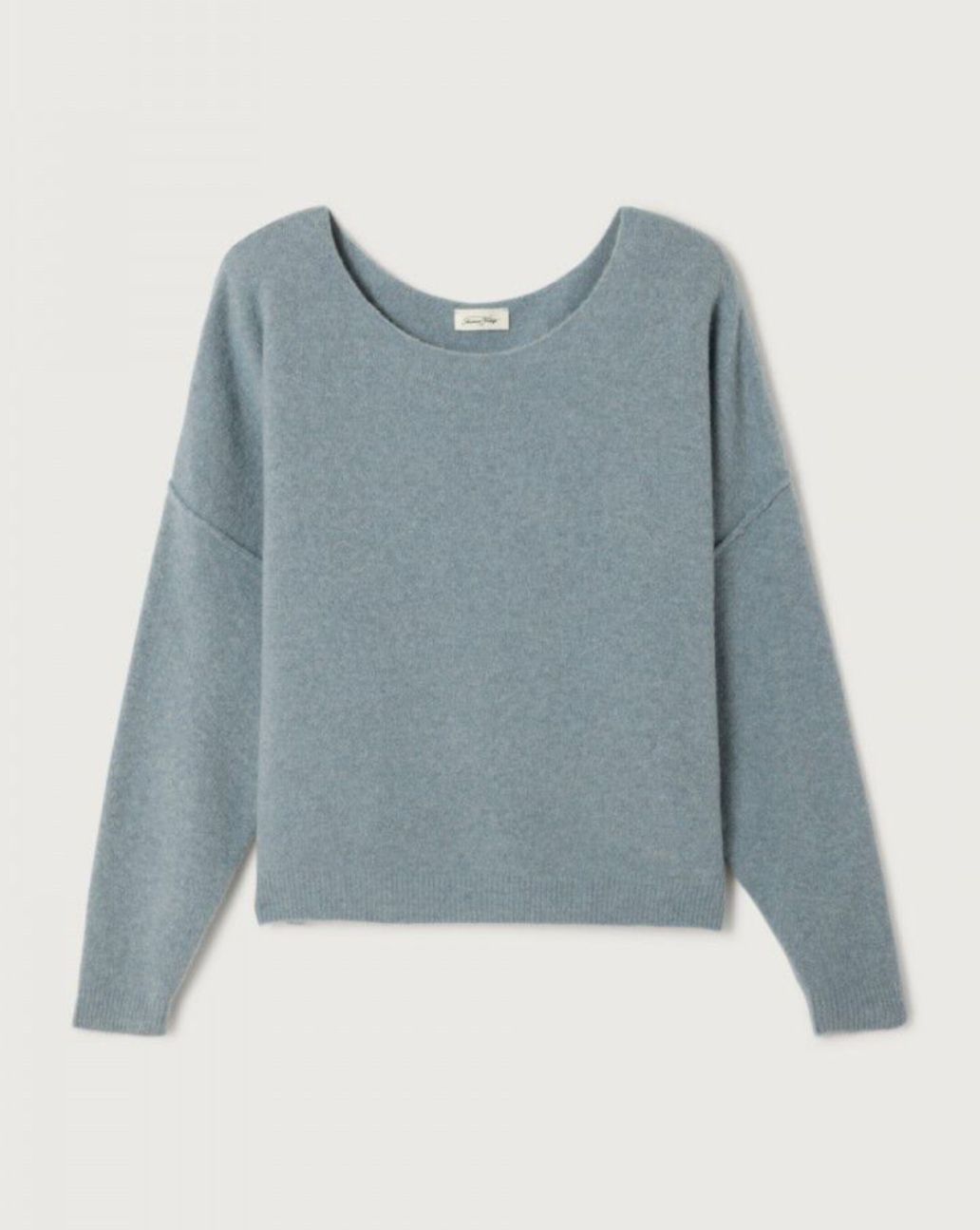 American Vintage Damsville Trui Orage Chine Grijs