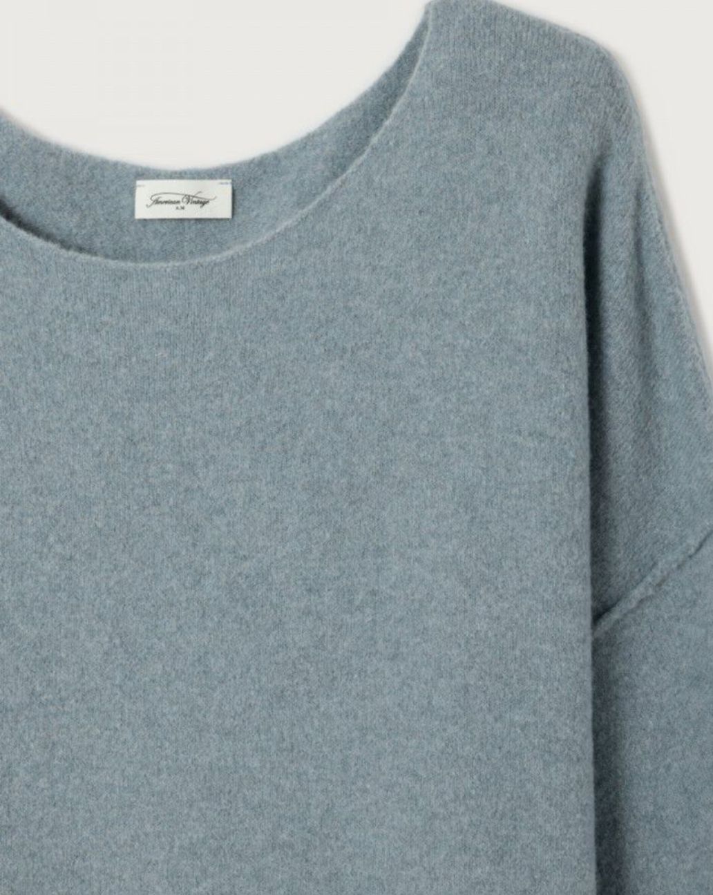 American Vintage Damsville Trui Orage Chine Grijs