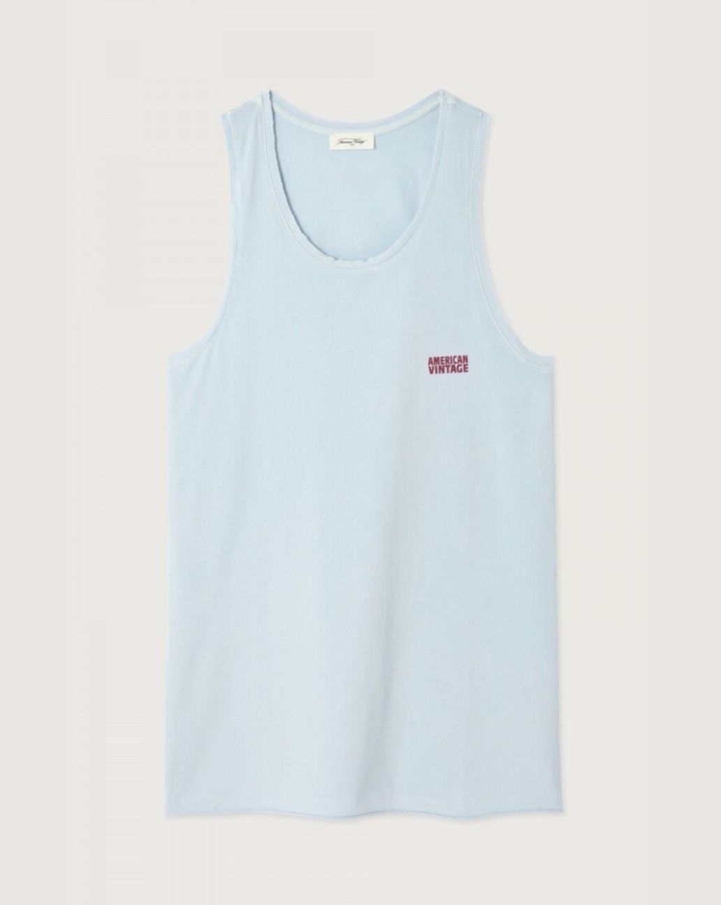 American Vintage Pymaz Tanktop Baby Blue Vintage
