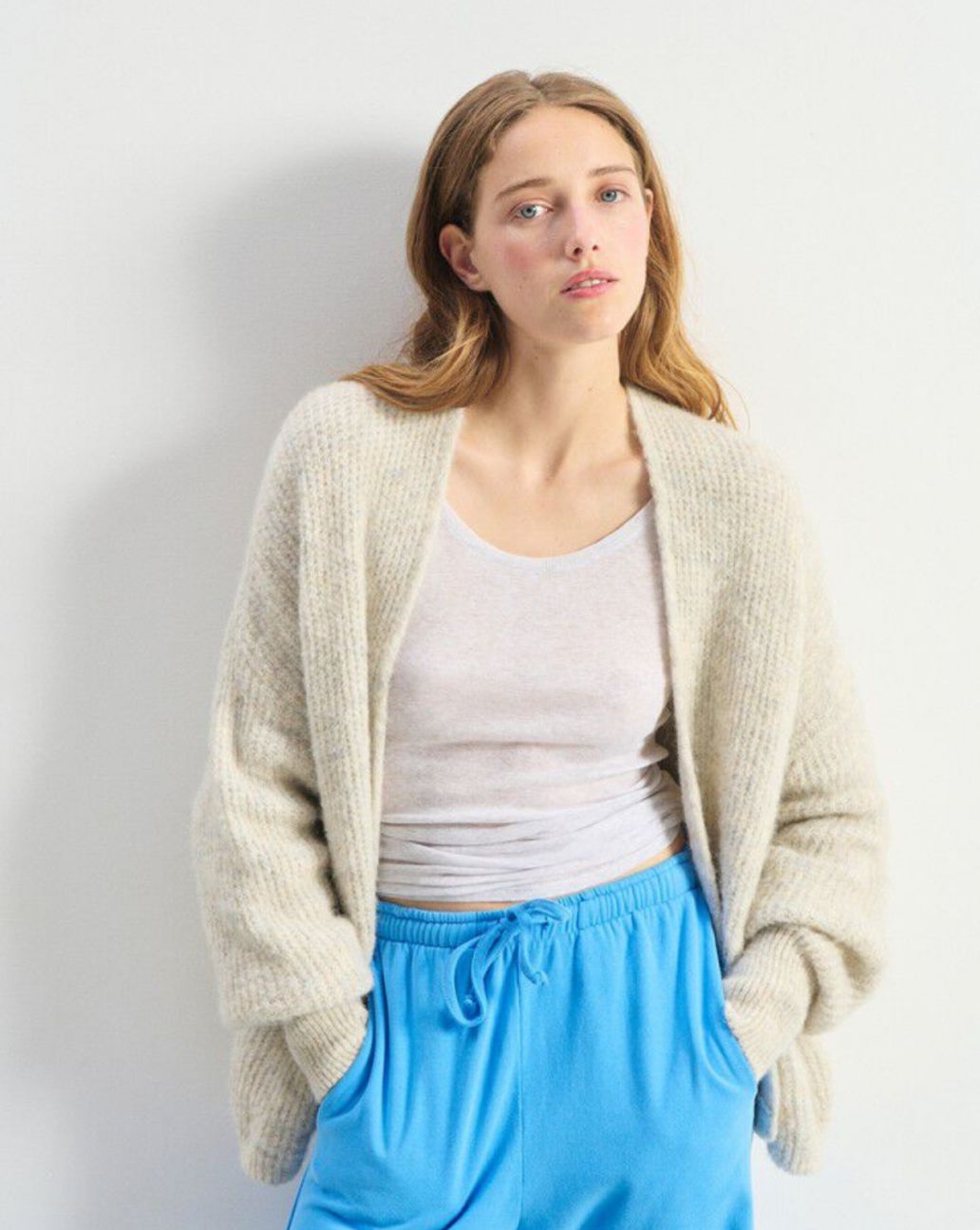 American Vintage East Gilet Poudreuse Chine