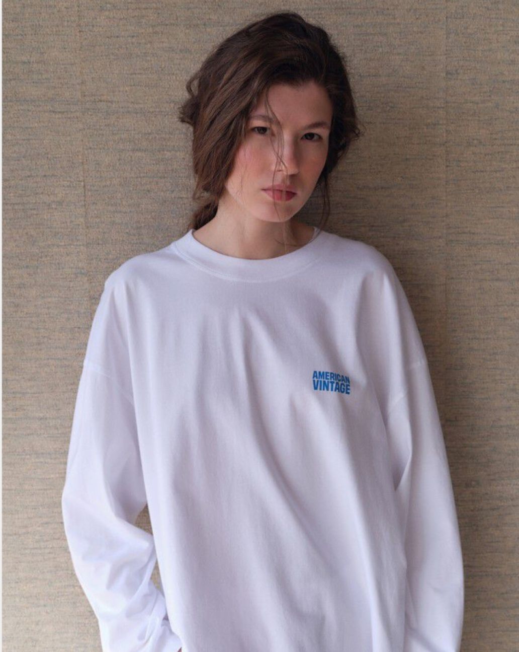 American Vintage Gixy T-Shirt Wit
