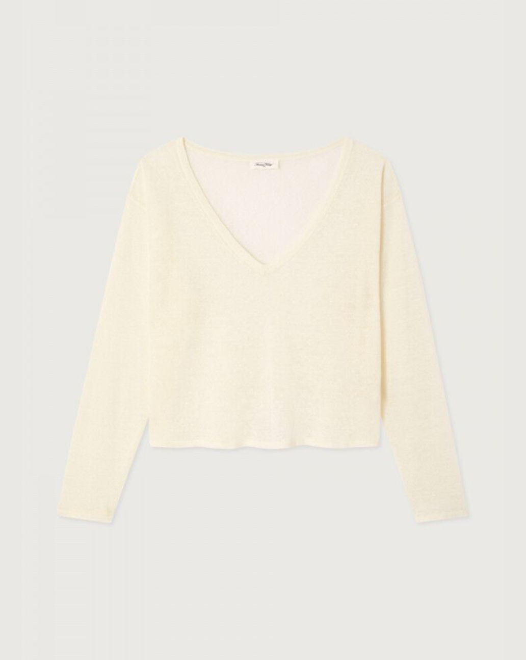 American Vintage Epaky Pull Ecru
