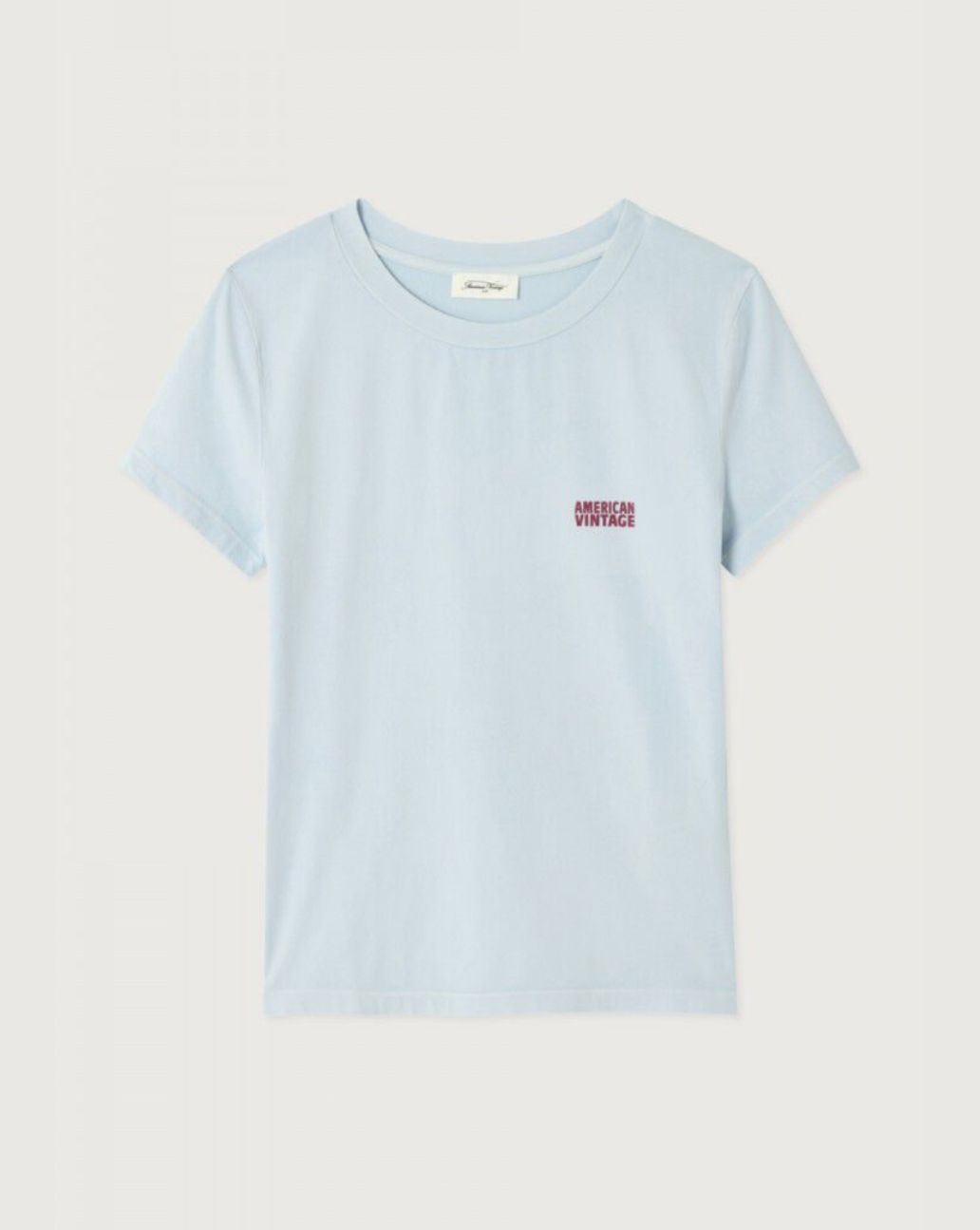 American Vintage Pymaz T-shirt Baby Blue Vintage