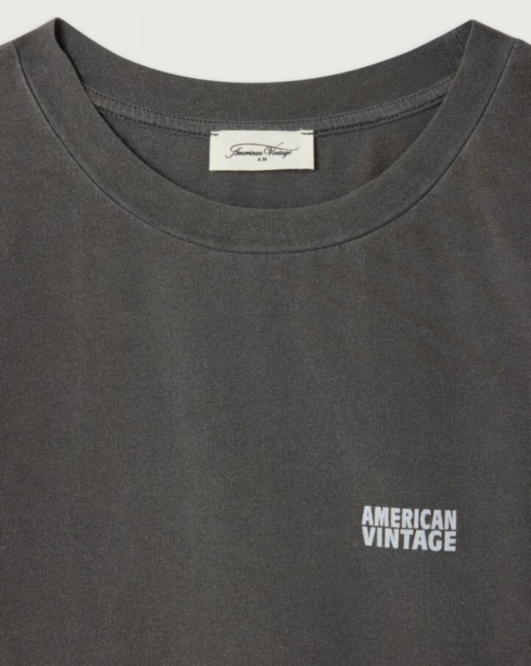 American Vintage Pymaz T-shirt Carbone Vintage