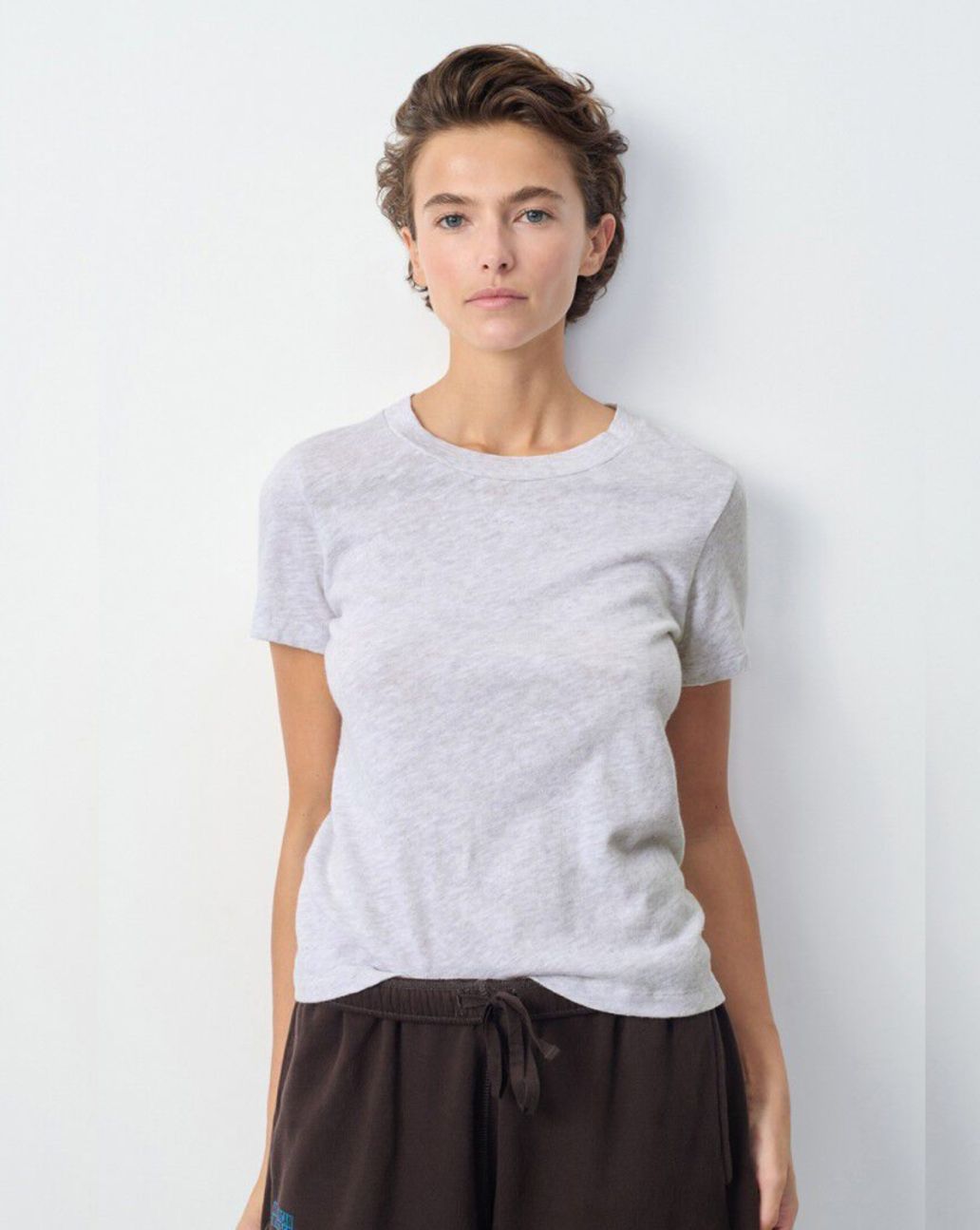 American Vintage Sonoma T-shirt Arctic Gevlekt