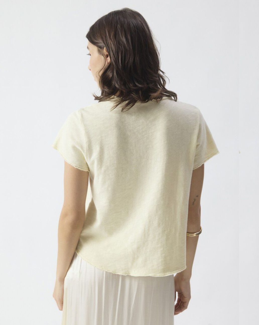 American Vintage Sonoma T-shirt Vanille Vintage