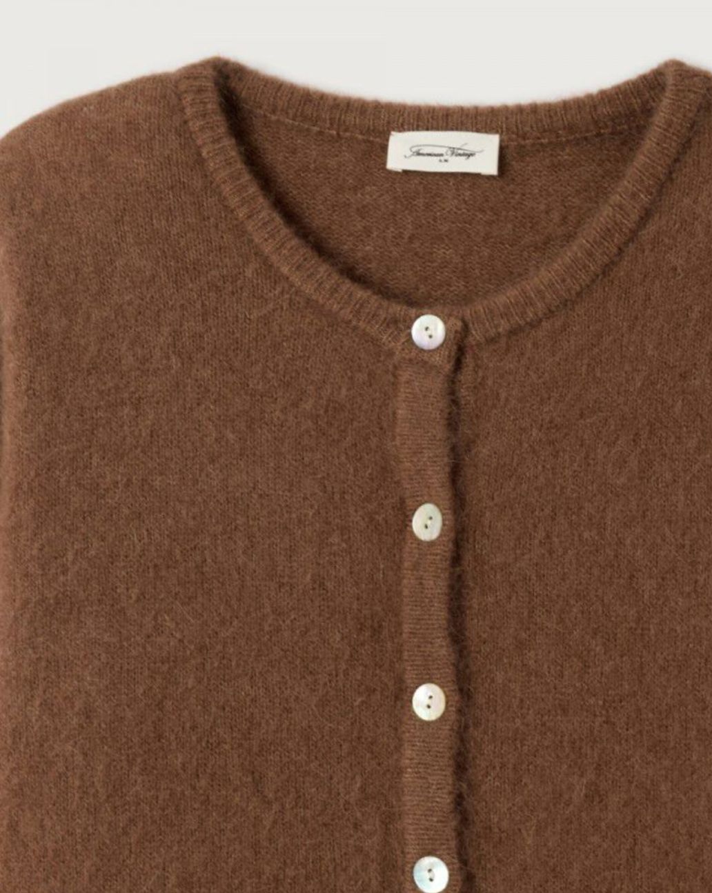 American Vintage Vitow Gilet Bruin vestje