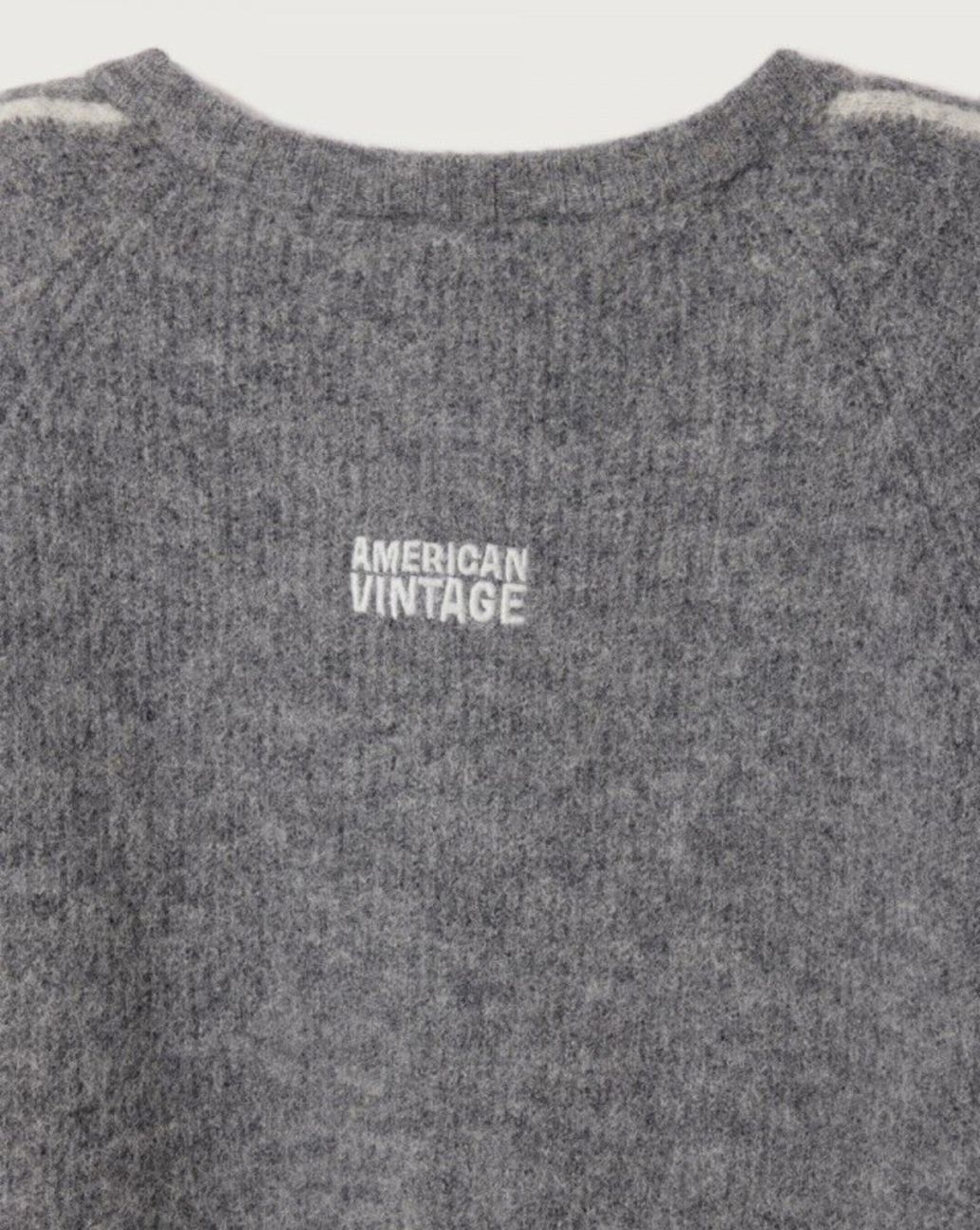 American Vintage Vitow Gilet grijs 