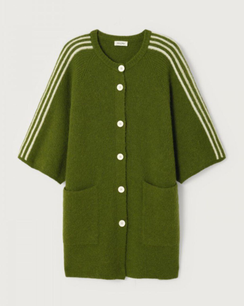 American Vintage Vitow Gilet Pesto Chine