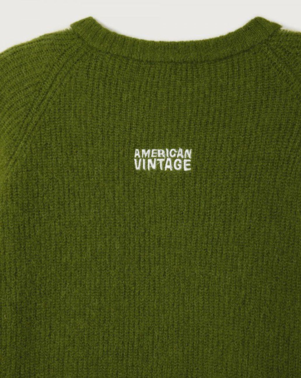 American Vintage Vitow Gilet Pesto Chine