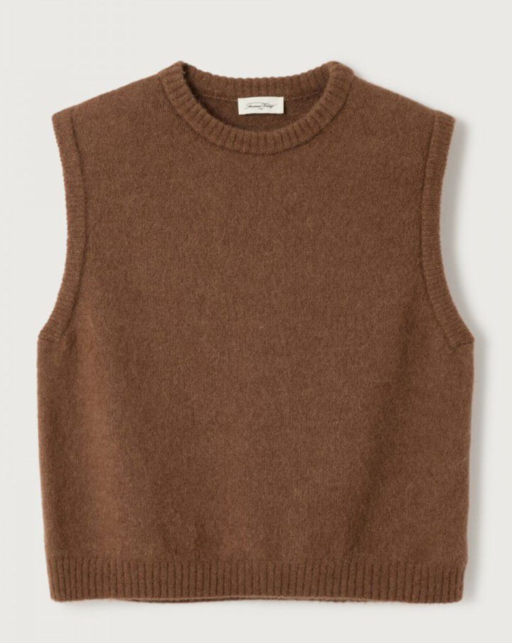 American Vintage Vitow Pull Trui Chocolat Chine