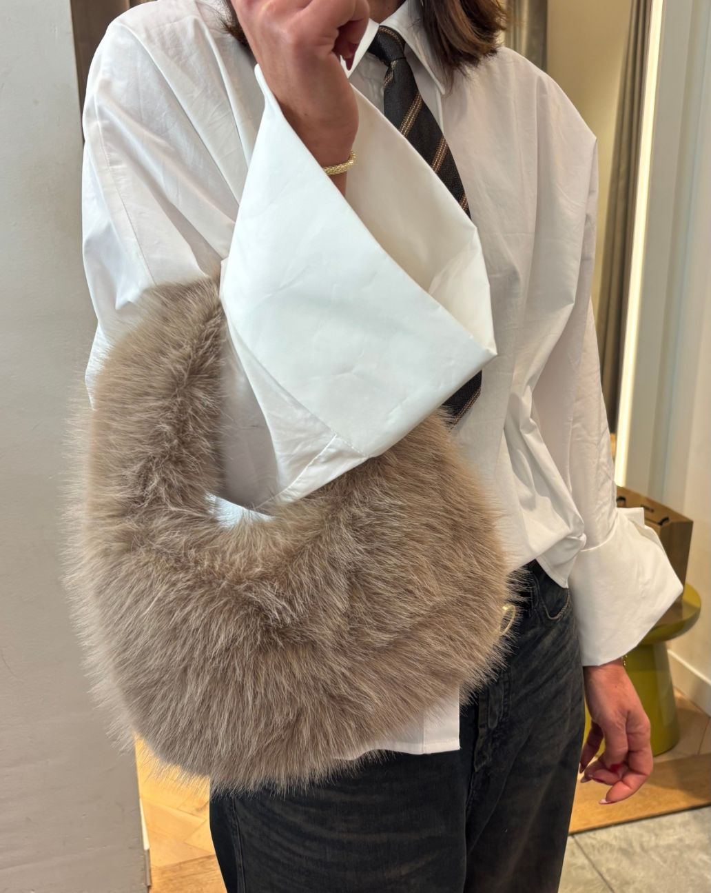 Bow19details Anais Bag Beige-O.S