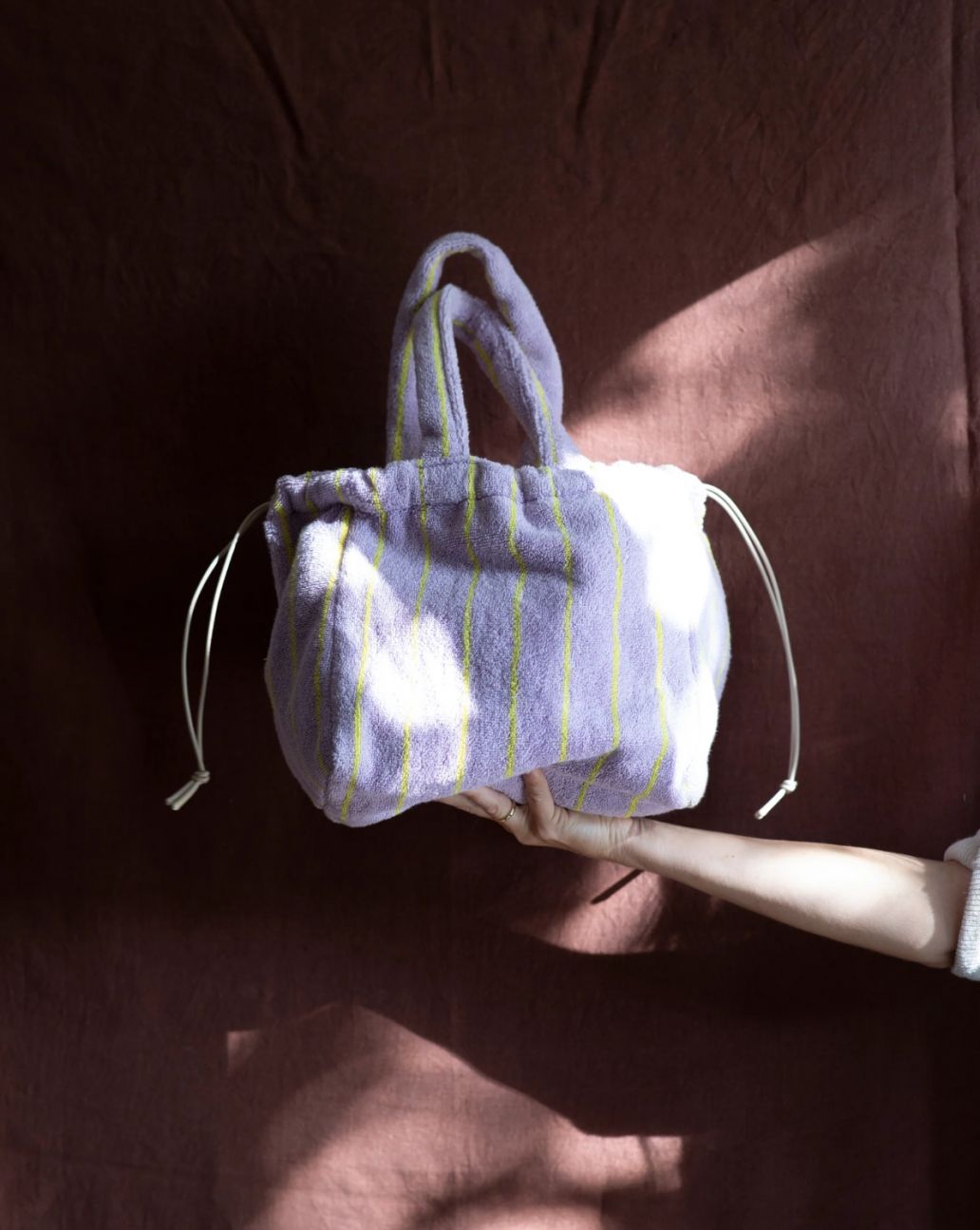 Bongusta Naram Handbag Small lilac & neon yellow-O.S