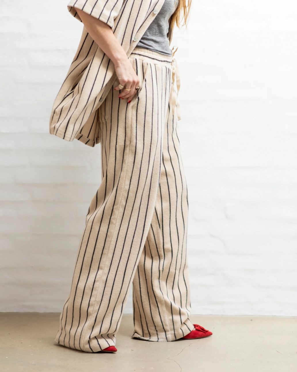 Bongusta Naram Pants creme & ink