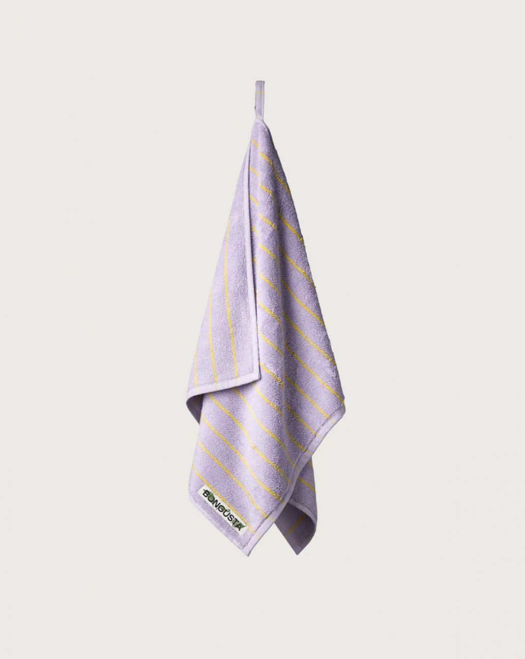 Bongusta Naram Towels lilac & neon yellow 100x150-O.S