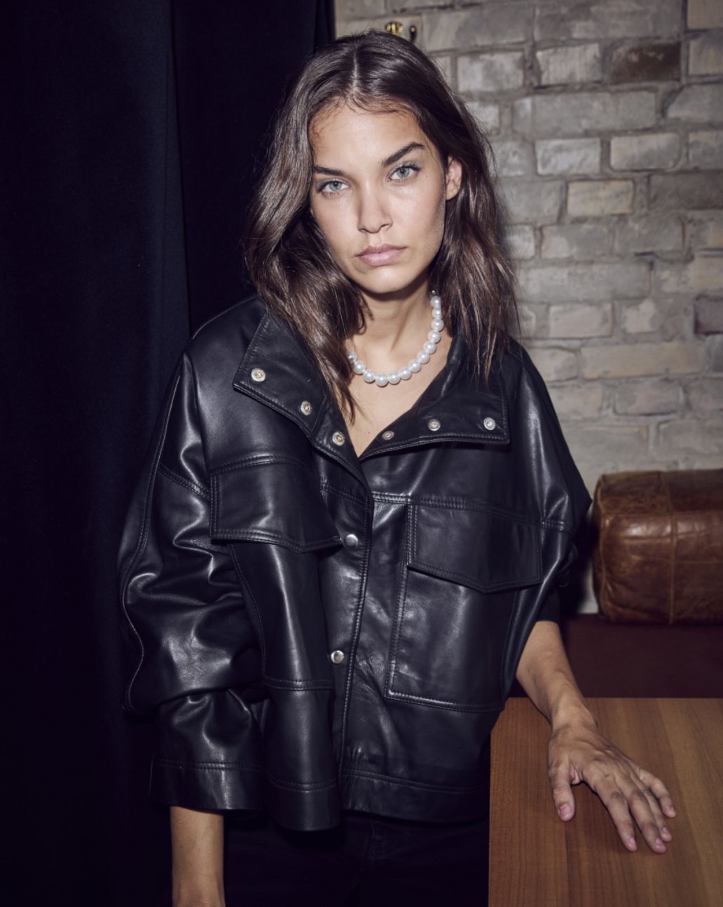 Co'Couture PhoebeCC Leather Box Jacket