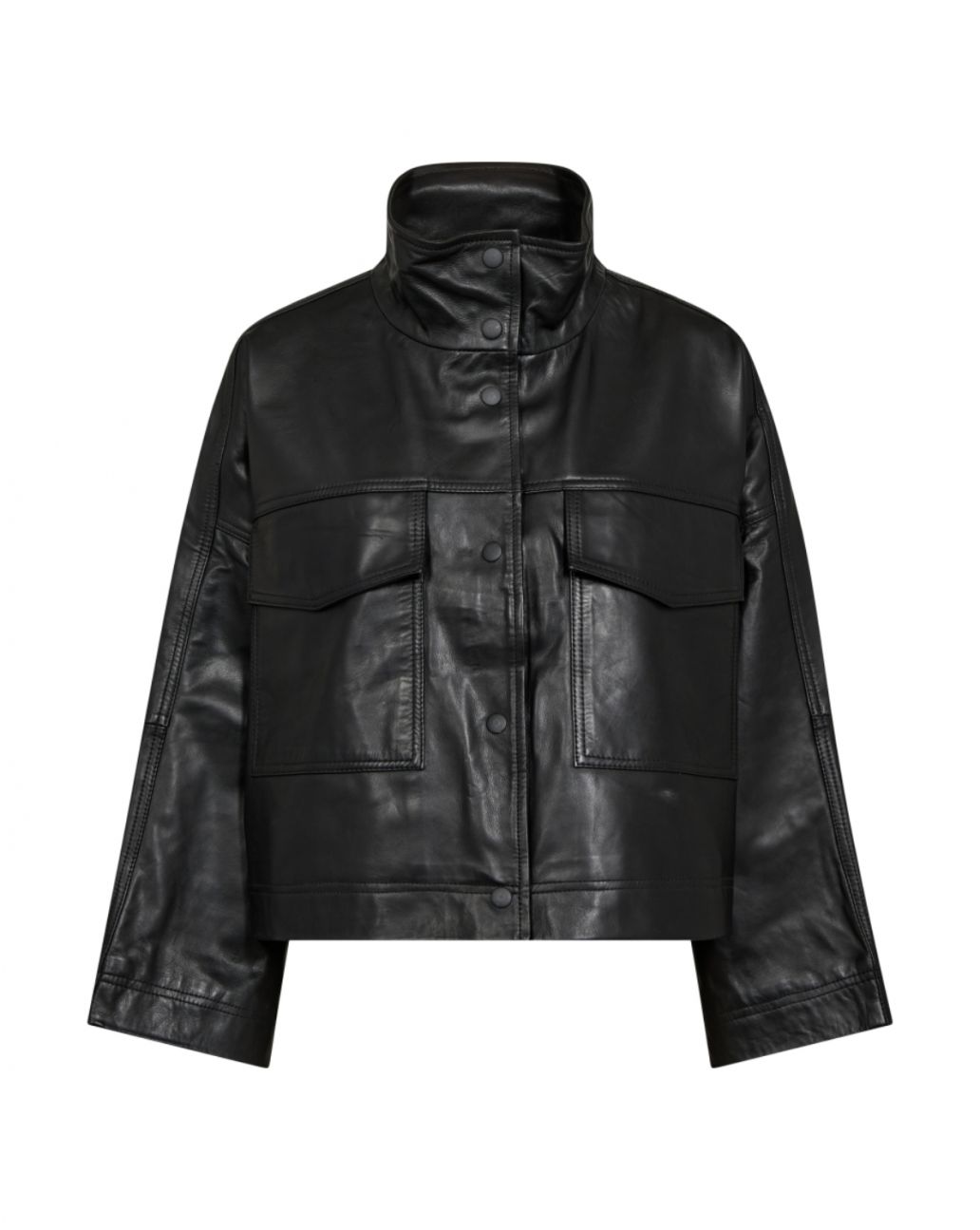 Co'Couture PhoebeCC Leather Box Jacket