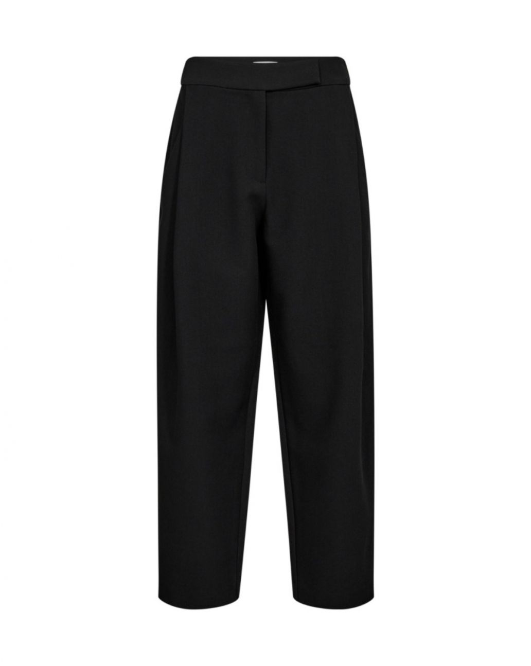Co'Couture Vola Pleated Long Pantalon Zwart