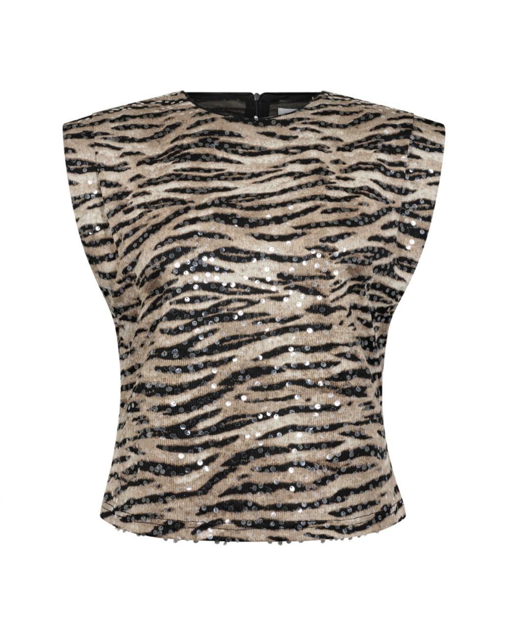 Co'Couture TigerCC Sequin Top  
