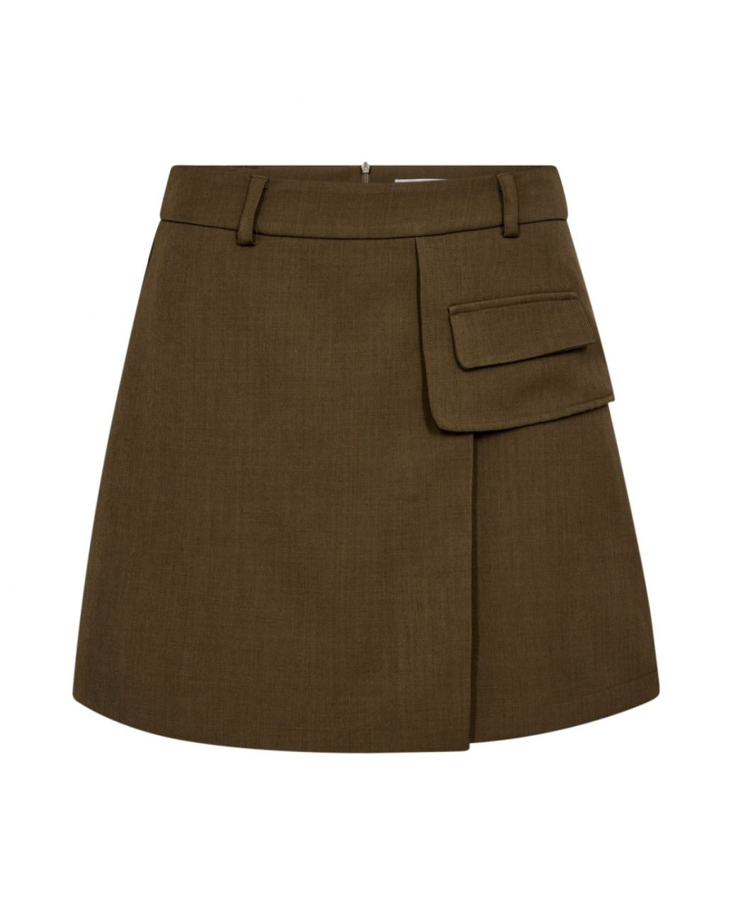 Co'Couture LunaCC Pocket Skirt Olive