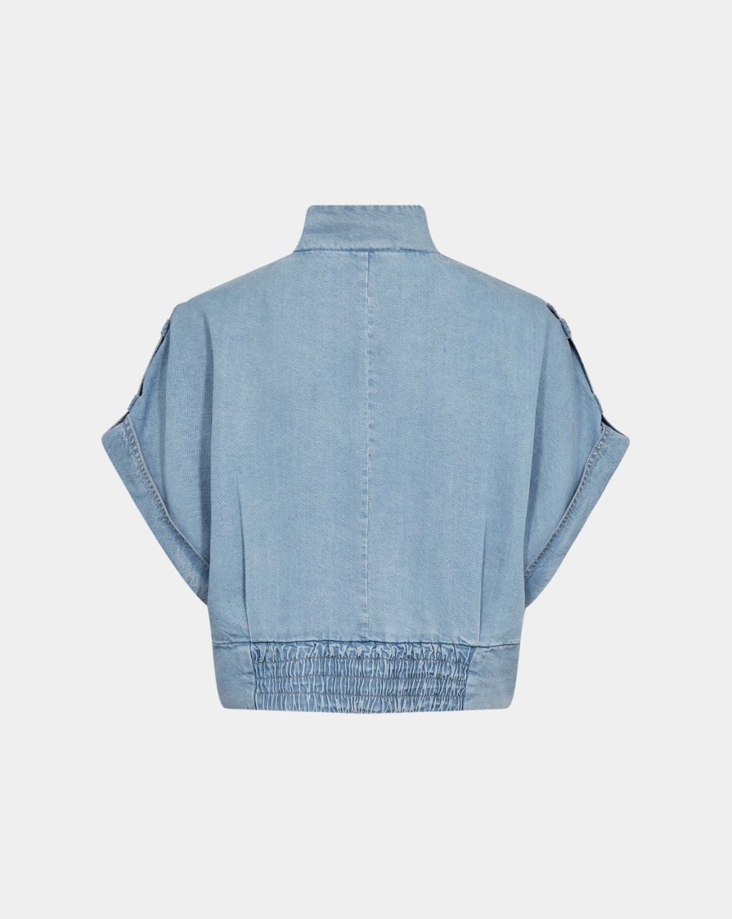 Co'Couture Tilly Vest Fade Denim
