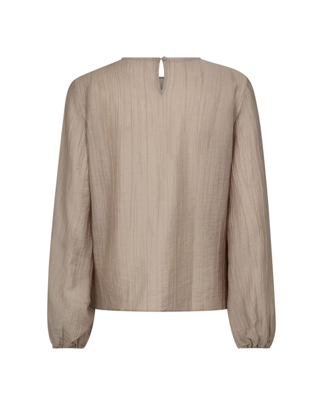 Co'Couture ConnyCC Drape Blouse Mink