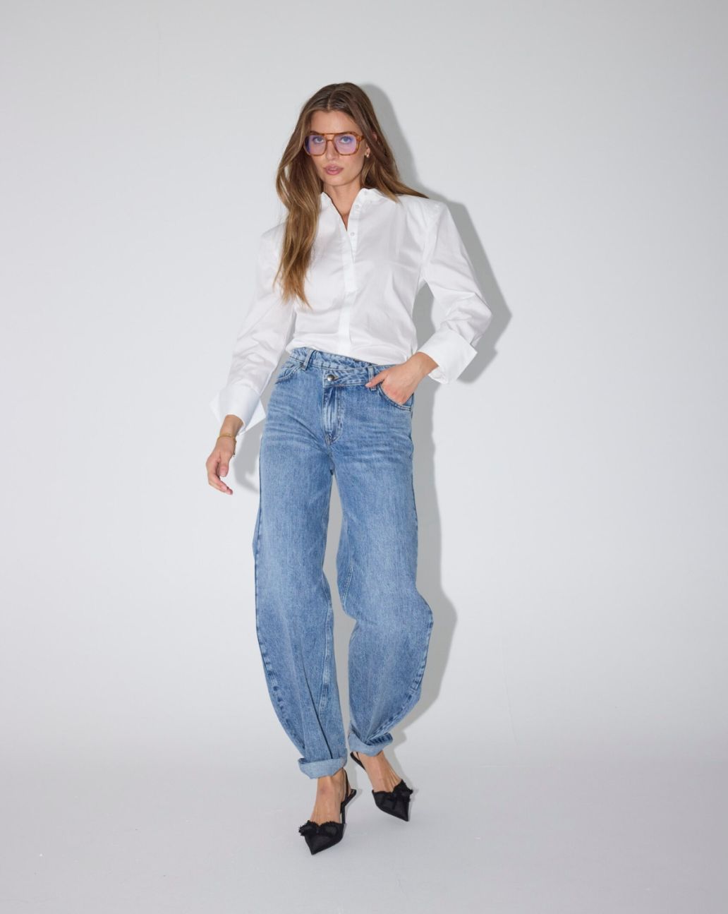 Co'Couture SannaCC Power Shirt White 