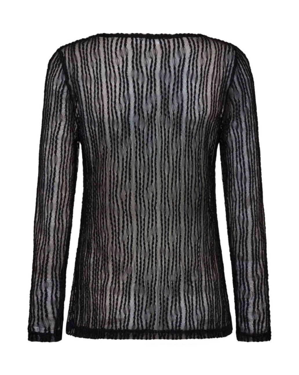 Co'Couture BarbCC O-Neck Blouse Zwart