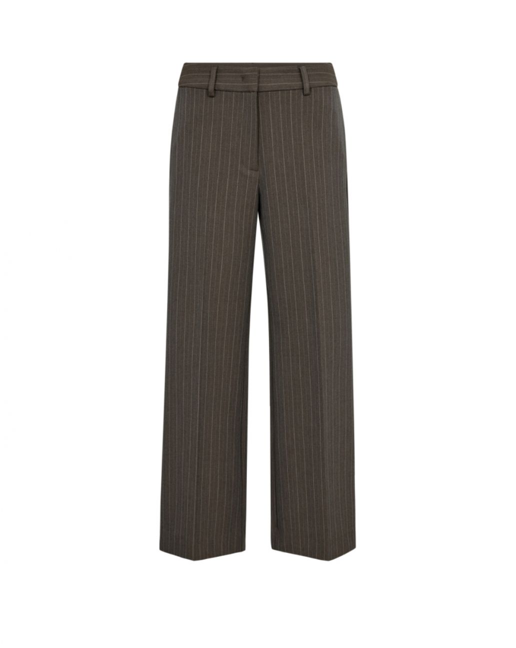 Co'Couture Coby wide leg pantalon bruin