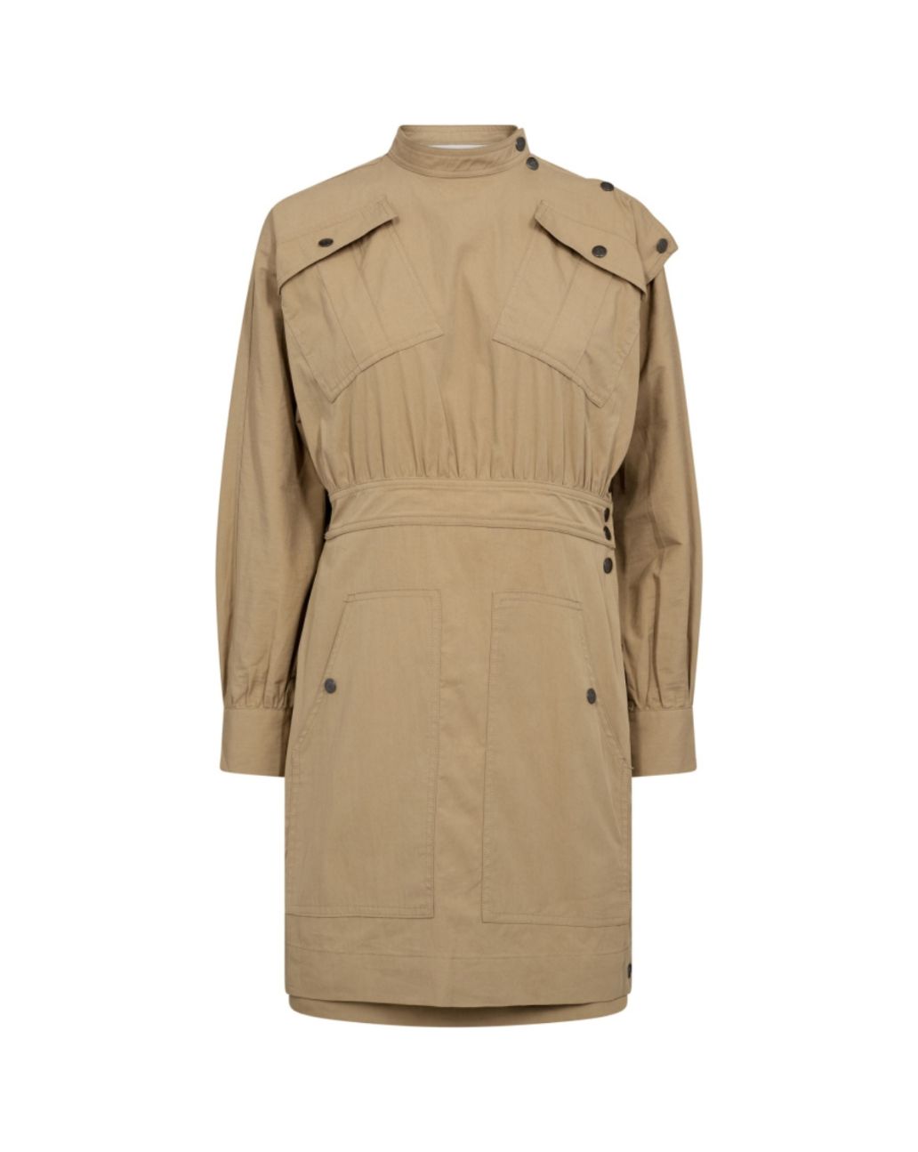 Co'Couture Kesha CC Cargo Dress Beige