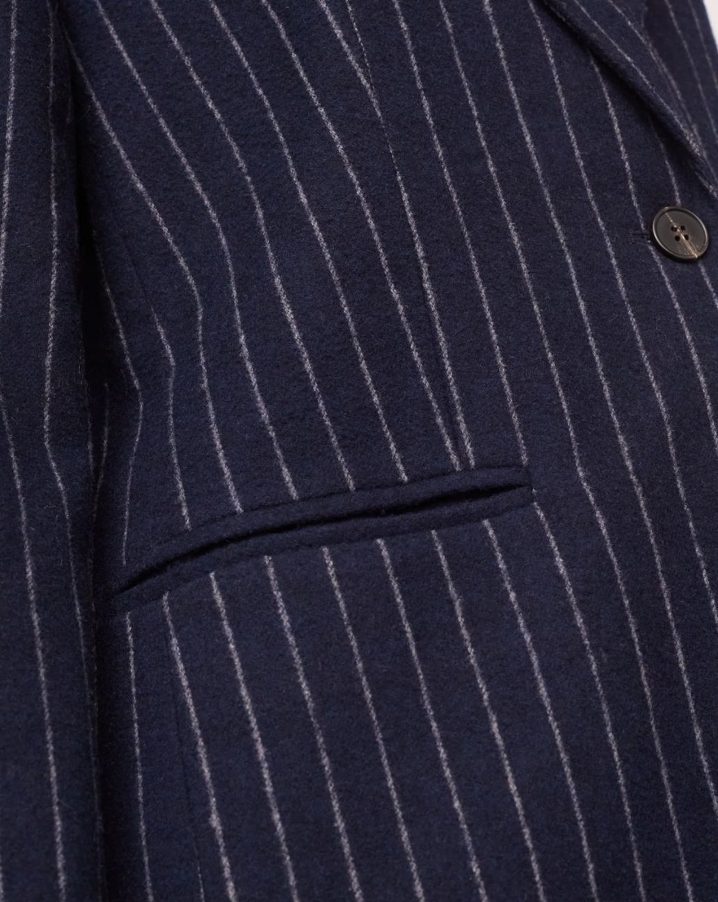 Co'Couture Naida Pin Power Blazer Navy