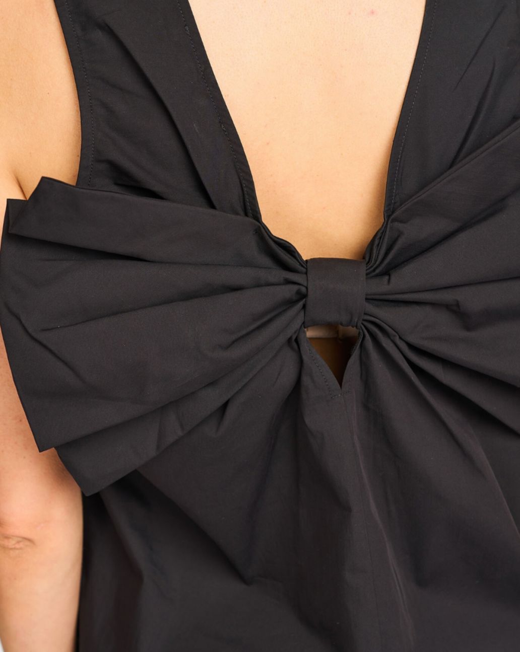 Co'Couture SannaCC Bow Top Zwart
