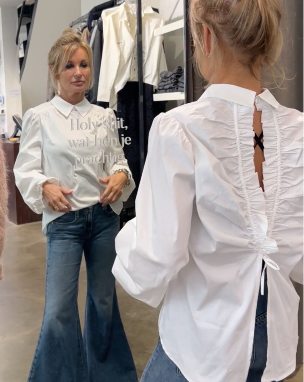 Co'Couture SannaCC Drawstring Blouse Wit