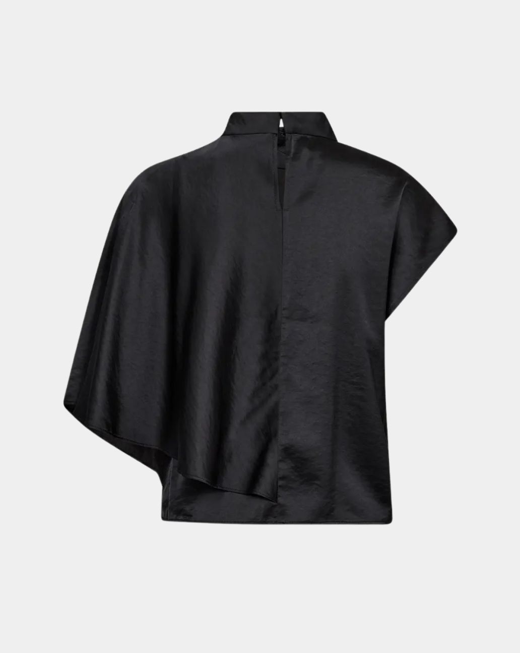 Co'Couture IdunCC Cape SS Blouse Black