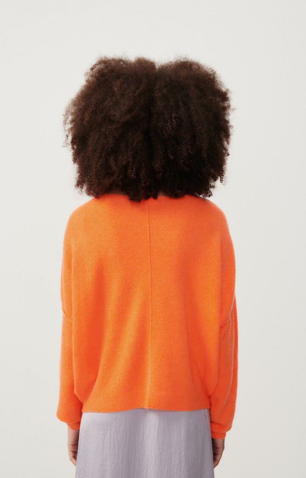 American Vintage Trui Dam225 Fluor Oranje