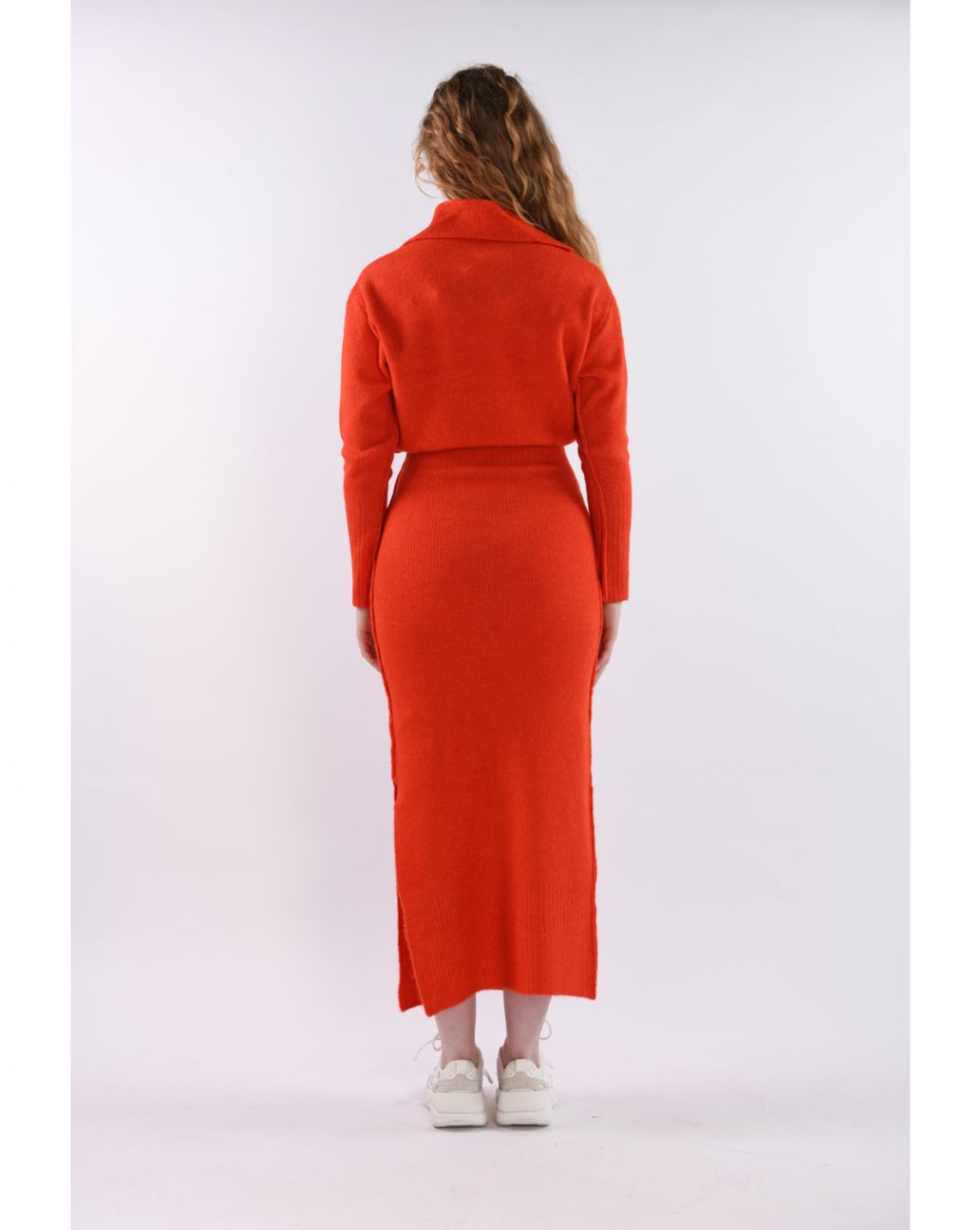 Patrizia Pepe Lond Dress Orange