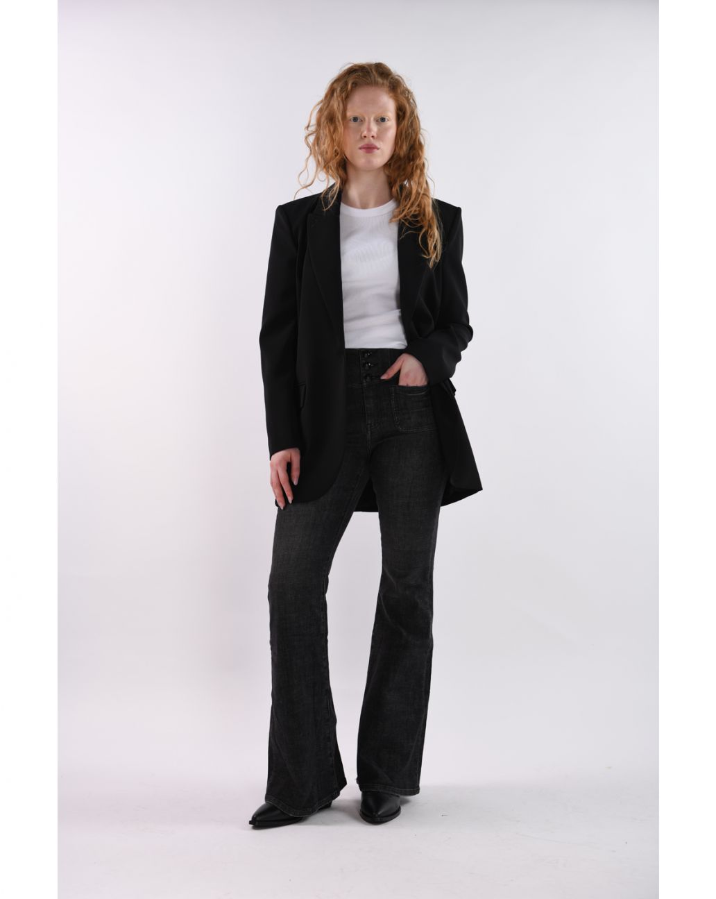 Miss Sixty High Rise Vintage Flared Jeans