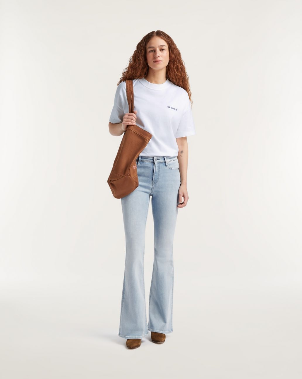 Denham AMI Free Move Fresh Blue Indigo Jeans 
