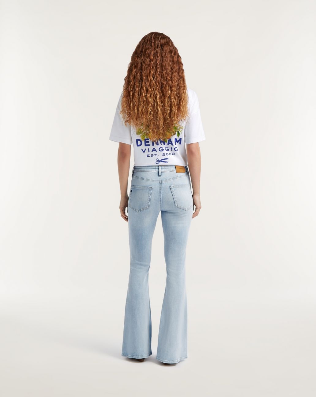 Denham AMI Free Move Fresh Blue Indigo Jeans 