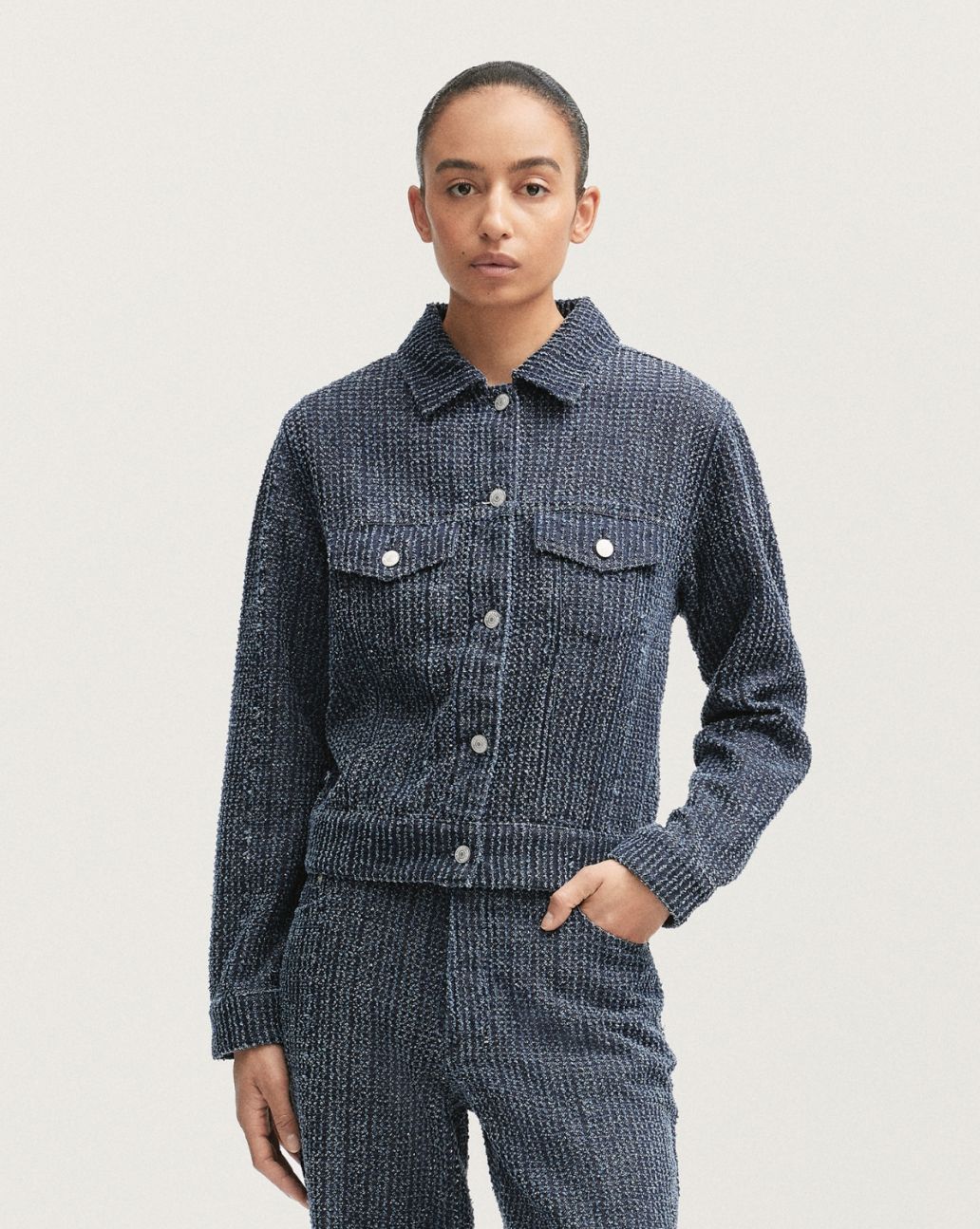 Denham Denim Kazuko Mini Trucker Jacket