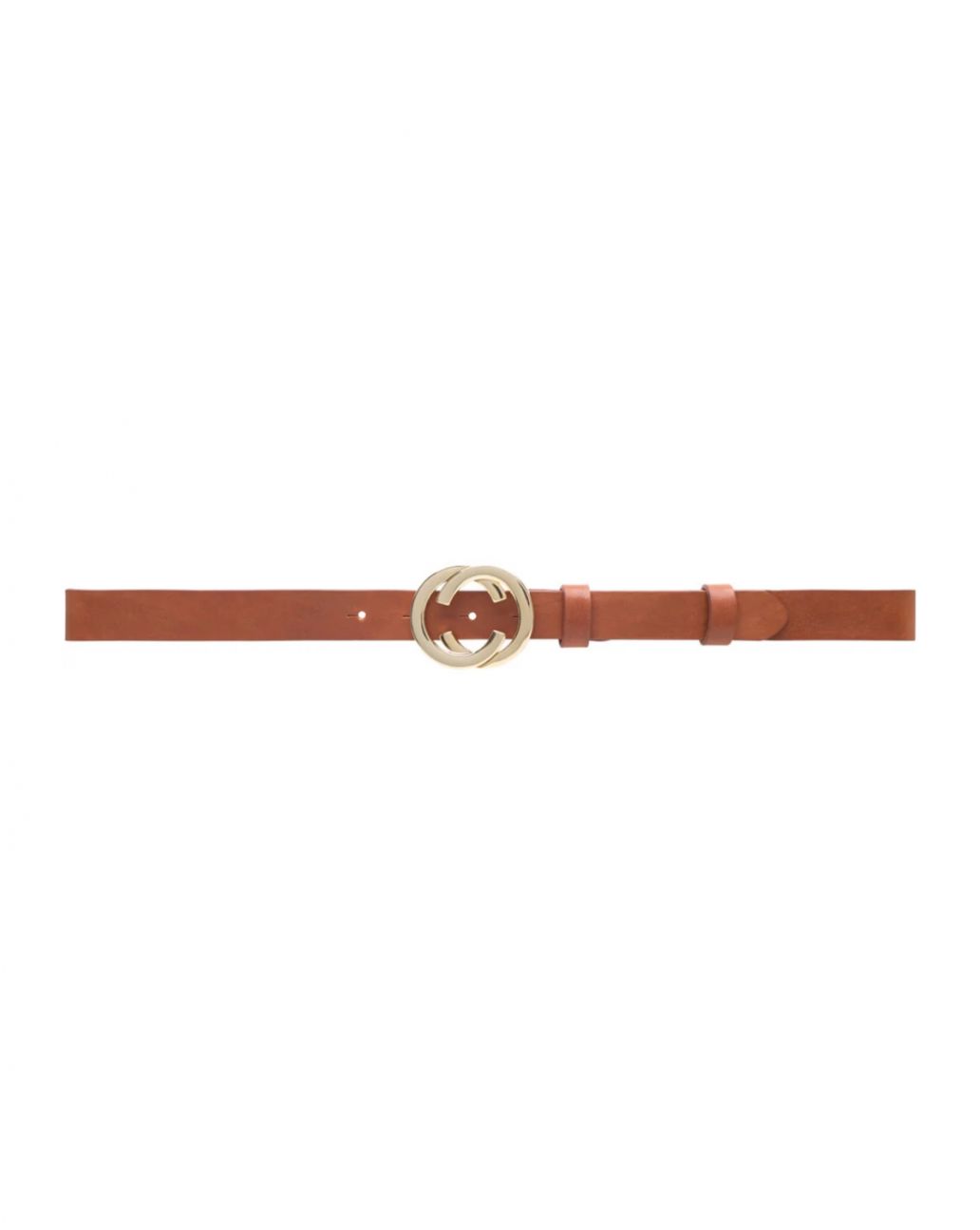 Depeche Jeans belt 14196 Cognac Gold