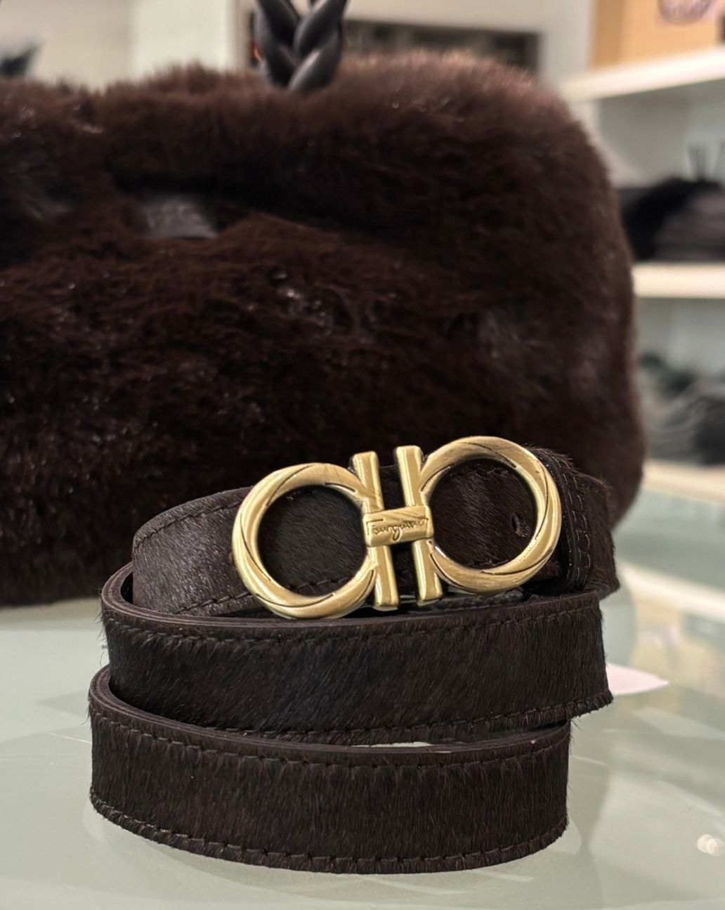 Depeche D Belt hair Brown 