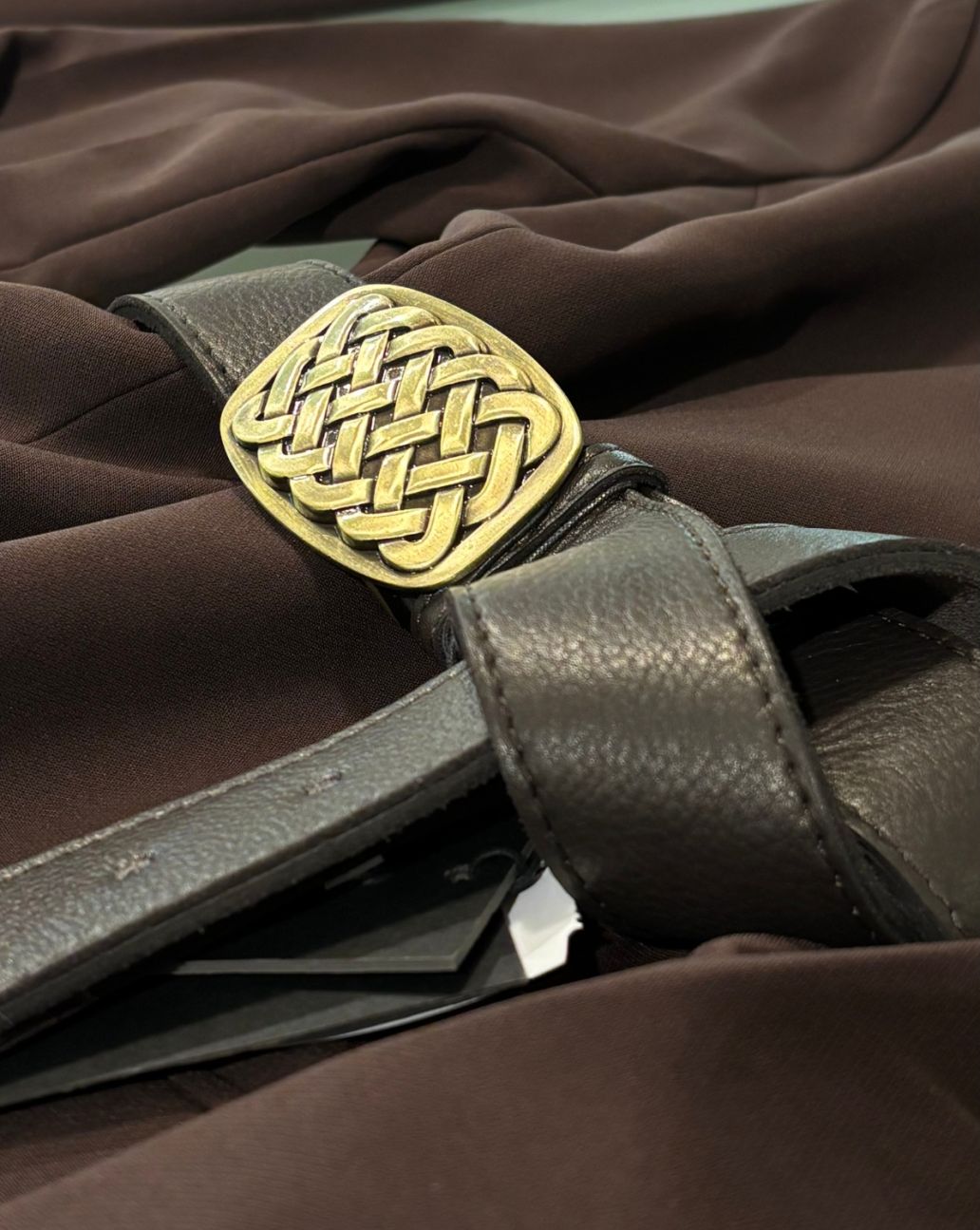 Depeche Belt Mocca bruin 17052 