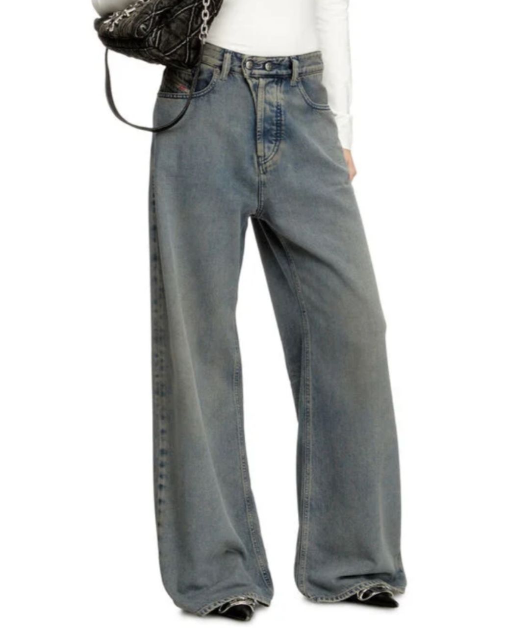 Diesel Relaxed Jeans 1996 D-Sire 09n24 Grijs