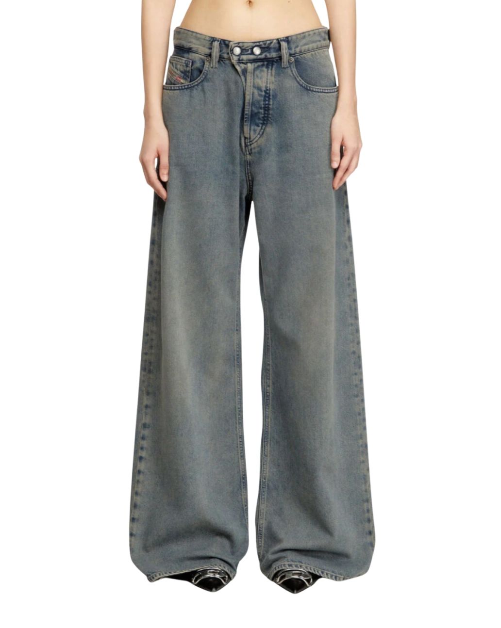 Diesel Relaxed Jeans 1996 D-Sire 09n24 Grijs
