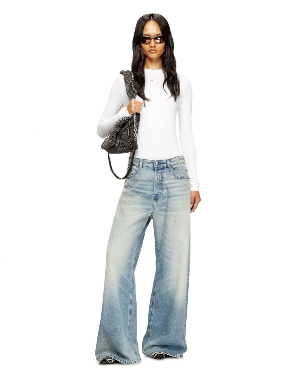 Diesel 1996 D-Sire Relaxed Jeans Light Blue