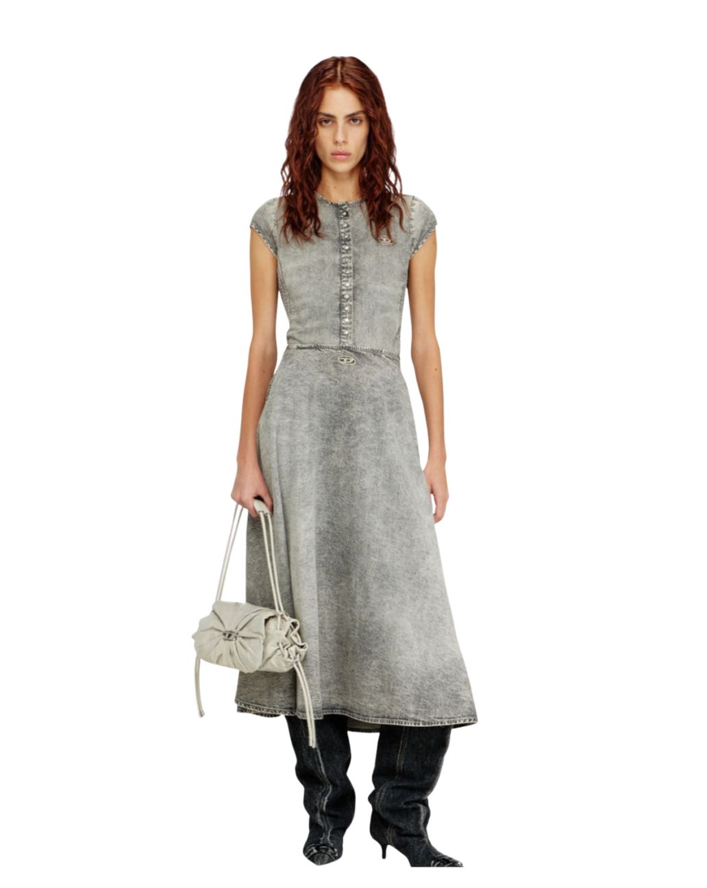 Diesel De-Annie-S2 Rok Grijs 