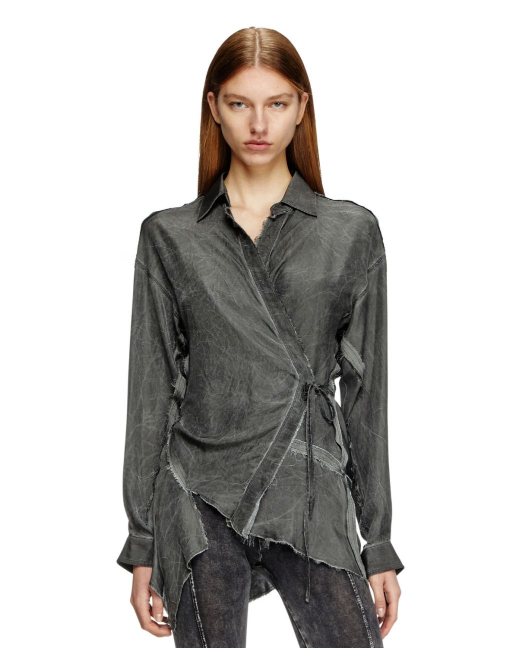 Diesel blouse C-Razy Q1-Zwart