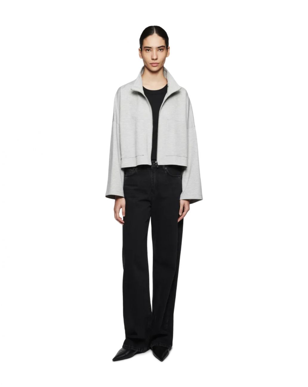 Drykorn Elstow Jersey Jacket Grijs